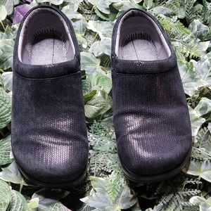 Alegria PG Lite KAY-821 Black Leather Slip On Mules Shoes Womens 37Sole …